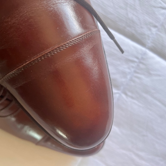 Cobbler Union “Richard V” brown cap toe shoes size 8.5 UK, US 9.5 main image 9